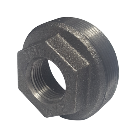 2" x 1" Bushing Black