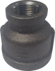 1" x 1/4" Black Coupling