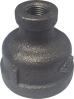 1/4" x 1/8" Black Coupling