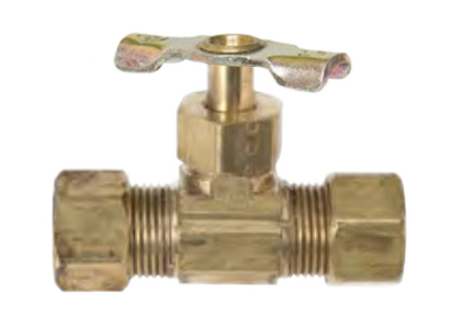 1/4 COMP X COMP NEEDLE VALVE