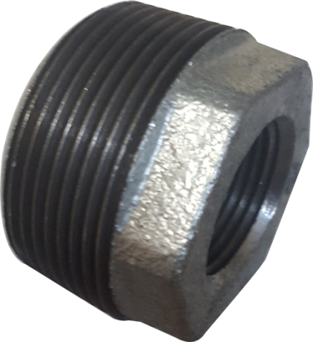 1-1/2" x 3/4" Bushing Galvanized