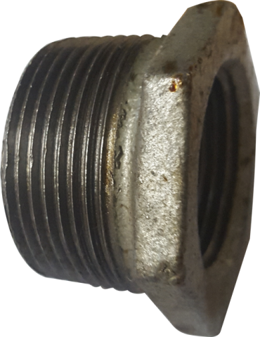 1-1/4" x 1" Bushing Galvanized