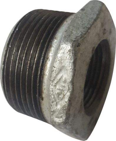 1-1/4" x 3/8" Bushing Galvanized