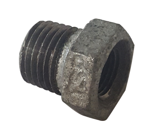 1/2" x 1/4" Bushing Galvanized