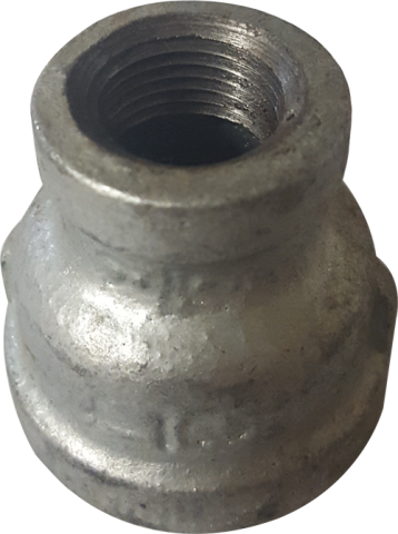 1-1/2" x 1" Coupling Galvanized