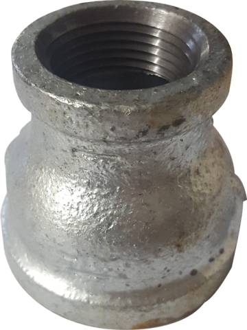 2" x 1/4 Coupling Galvanized