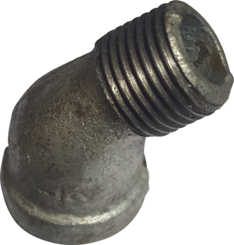 1/2" Street 45 Galvanized