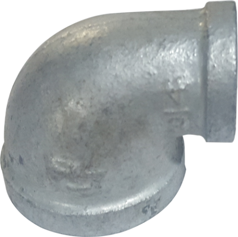 1-1/4" x 1" Elbow Galvanized