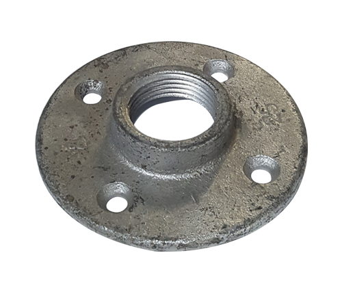 1/2" Flange Galvanized